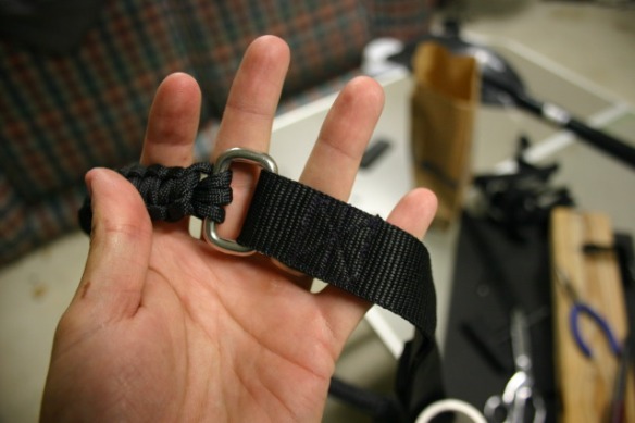 braided paracord belt